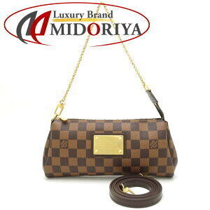 Louis Vuitton Damier Eva Bag Ebene Brown